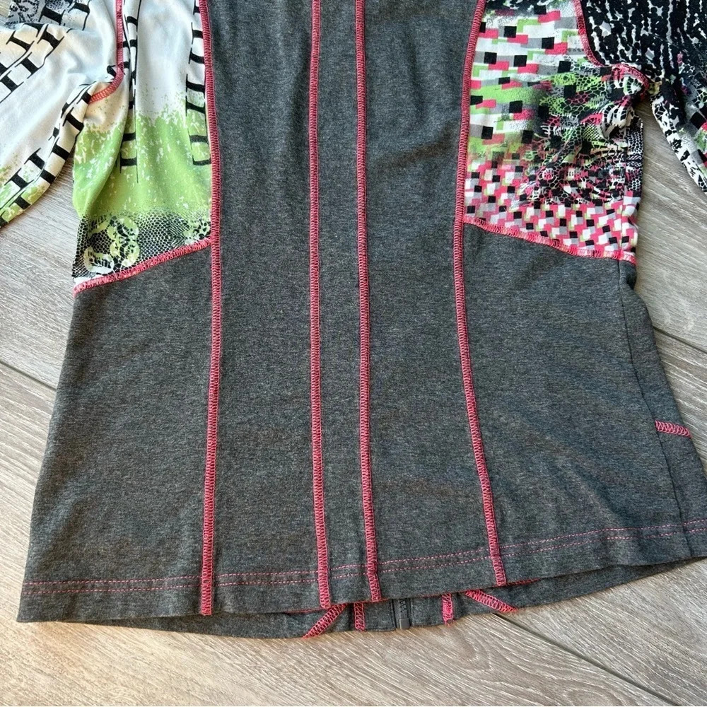 Taifun Grey Jersey Fabric Full Zip Long Sleeve - Picture 13 of 14